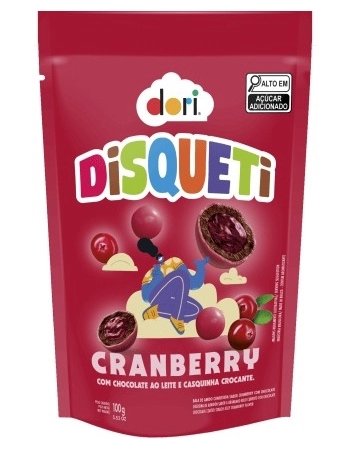 DISQUETI CHOCOLATE CRANBERRY DORI 100G