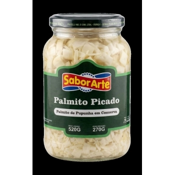 PALMITO PUPUNHA PICADO SABORARTE 270G