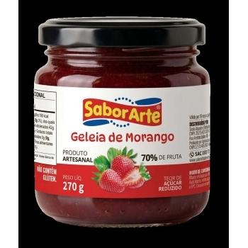 GELEIA MORANGO SABORARTE 270G