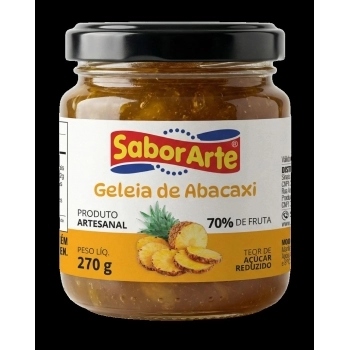 GELEIA ABACAXI SABORARTE 270G