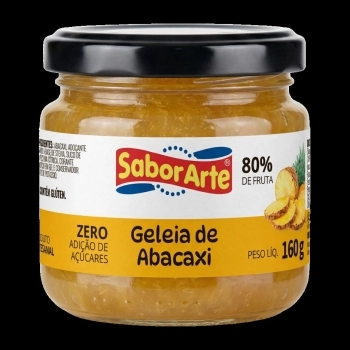 GELEIA ZERO ABACAXI SABORARTE 160G