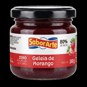 GELEIA ZERO MORANGO SABORARTE 160G
