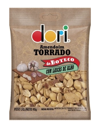 AMENDOIM BOTECO ALHO DORI 90G