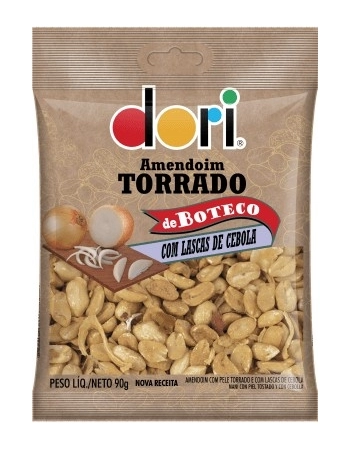AMENDOIM BOTECO CEBOLA DORI 90G