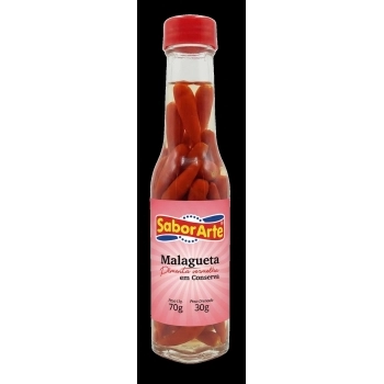PIMENTA MALAGUETA VERMELHA SABORARTE 30G