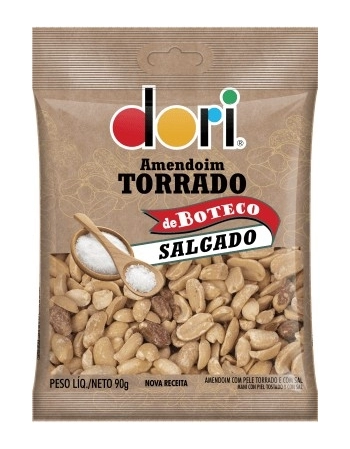 AMENDOIM BOTECO SALGADO DORI 90G