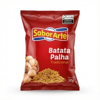 BATATA PALHA ALMOFADA SABORARTE 50G