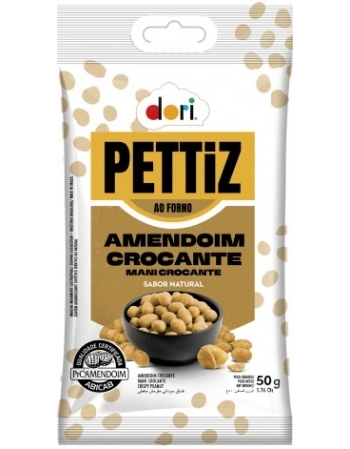 AMENDOIM PETTIZ CROCANTE DORI 50G