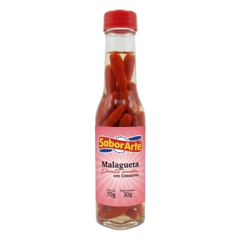 PIMENTA MALAGUETA VERMELHA SABORARTE 30G