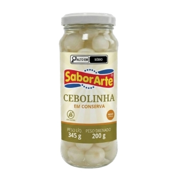 CEBOLINHA VIDRO SABORARTE 200G