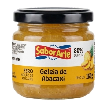 GELEIA ZERO ABACAXI SABORARTE 160G