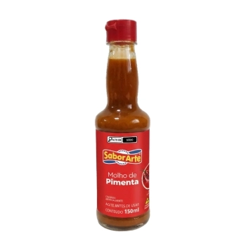 MOLHO PIMENTA TRADICIONAL SABORARTE 150ML