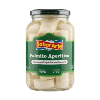 PALMITO PUPUNHA APERITIVO SABORARTE 270G