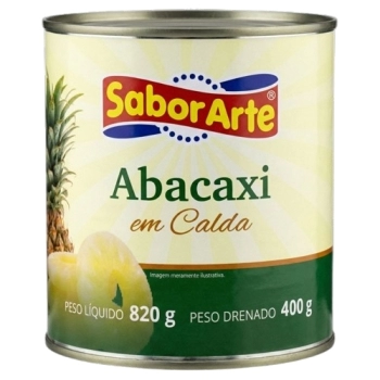 SA ABACAXI EM CALDA LATA 400G CX12