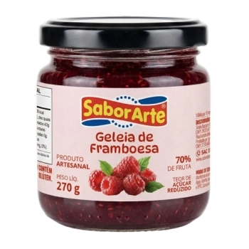 SA GELEIA FRAMBOESA 270G CX6 M3