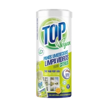 TL VEGAN PANOS UMEDECIDOS LIMPA VIDROS PT35 CX12 M4