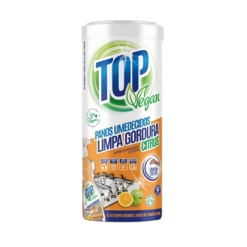 TL VEGAN PANOS UMEDECIDOS LIMPA GORDURAS PT35 CX12 M4