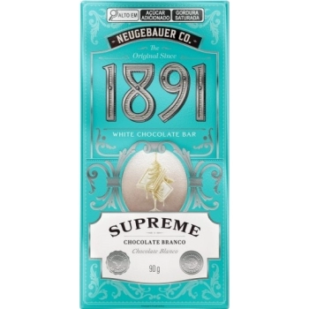 NE TABLETE 1891 SUPREME BRANCO 90G CX40 DP10