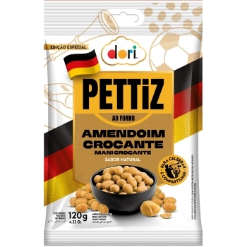 AMENDOIM PETTIZ CROCANTE DORI 120G