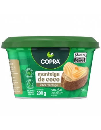 MANTEIGA DE COCO TRADICIONAL COPRA 200G