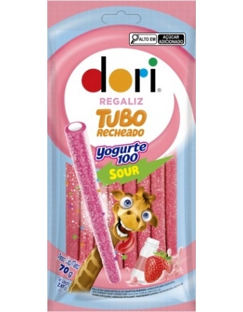 REGALIZ YOGURTE100 ÁCIDO DORI 70G
