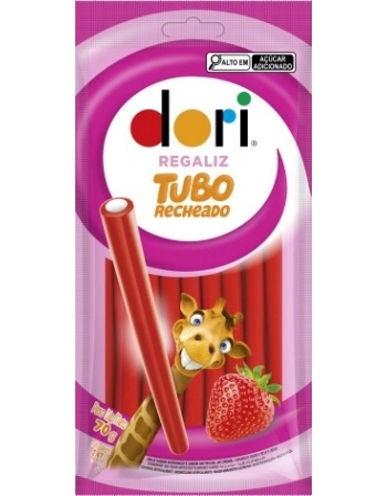 REGALIZ MORANGO DORI 70G