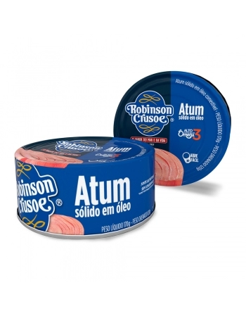 ATUM SÓLIDO ÓLEO CRUSOE 170G