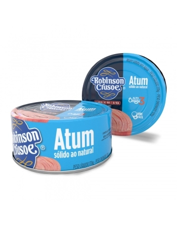 ATUM SÓLIDO AO NATURAL CRUSOE 170G