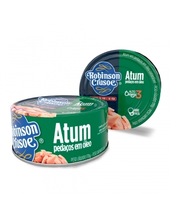 ATUM PEDAÇO ÓLEO CRUSOE 170G