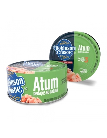 ATUM PEDAÇO NATURAL CRUSOE 170G