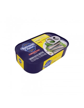 SARDINHA EM ÓLEO CRUSOE 125G