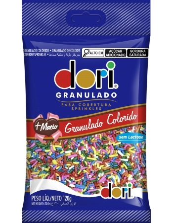 GRANULADO COLORIDO DORI 120G