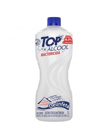 ÁLCOOL LIQUIDO TRADICIONAL 46° INPM TOPLAND 1L