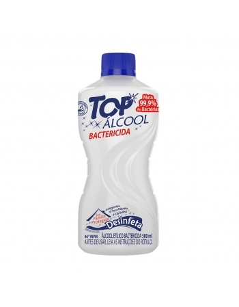ÁLCOOL LIQUIDO TRADICIONAL 46° INPM TOPLAND 500ML