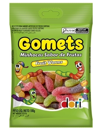 GOMA MINHOCA DORI 100G