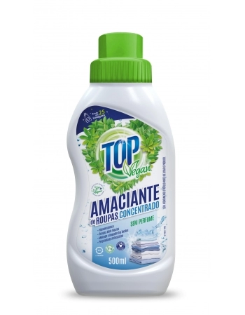 AMACIANTE CONCENTRADO SEM PERFUME VEGAN TOPLAND 500ML