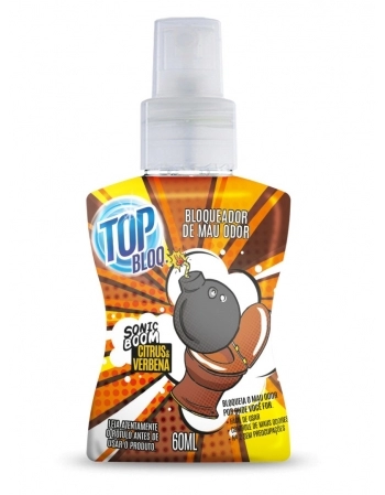BLOQUEADOR MAU ODOR CITRUS E VERBENA TOPLAND 60ML