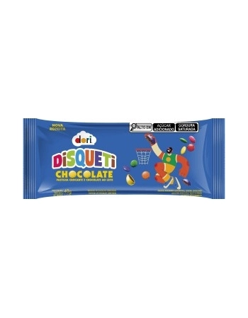 DISQUETI CHOCOLATE AO LEITE DORI 40G DISPLAY C/18UN
