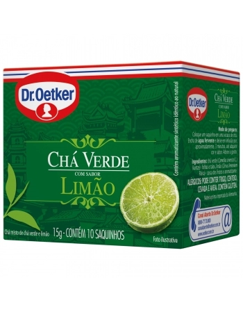 CHÁ VERDE LIMÃO OETKER 15G