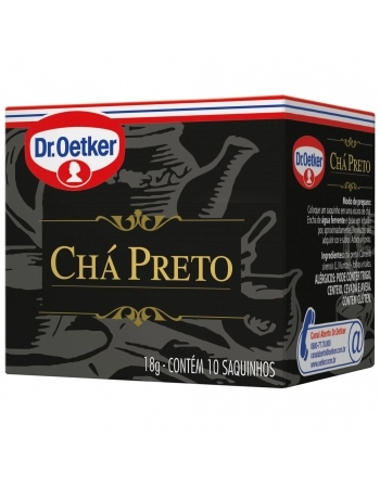 CHÁ PRETO OETKER 18G