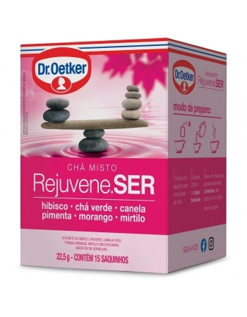 CHÁ REJUVENE.SER OETKER 22G