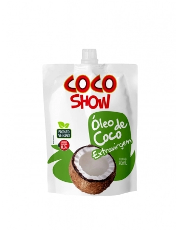 ÓLEO DE COCO EXTRA VIRGEM POUCH COCO SHOW 70ML
