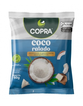 COCO RALADO FINO PURO SEM SACAROSE COPRA 50G