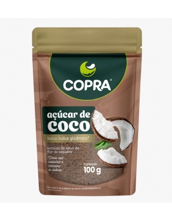 AÇUCAR DE COCO POUCH COPRA 100G