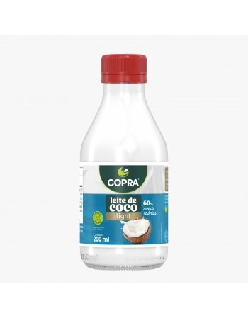 LEITE DE COCO LIGHT VIDRO COPRA 200ML