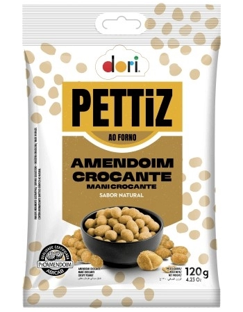 AMENDOIM PETTIZ CROCANTE DORI 120G