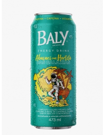 ENERGETICO ABACAXI C/ HORTELA LATA BALY 473ML