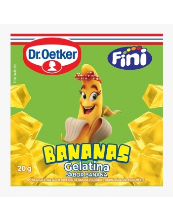 GELATINA BANANAS OETKER 20G