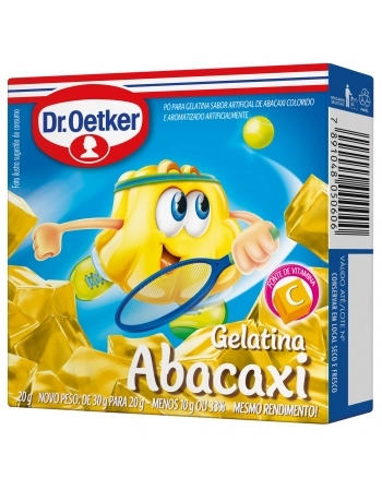 GELATINA ABACAXI OETKER 20G