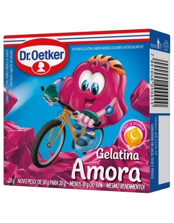 GELATINA AMORA OETKER 20G